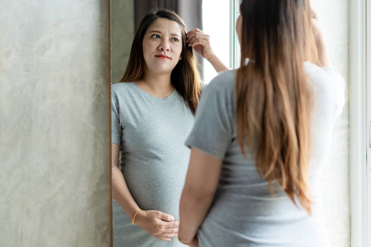 levres gercées et femme enceinte