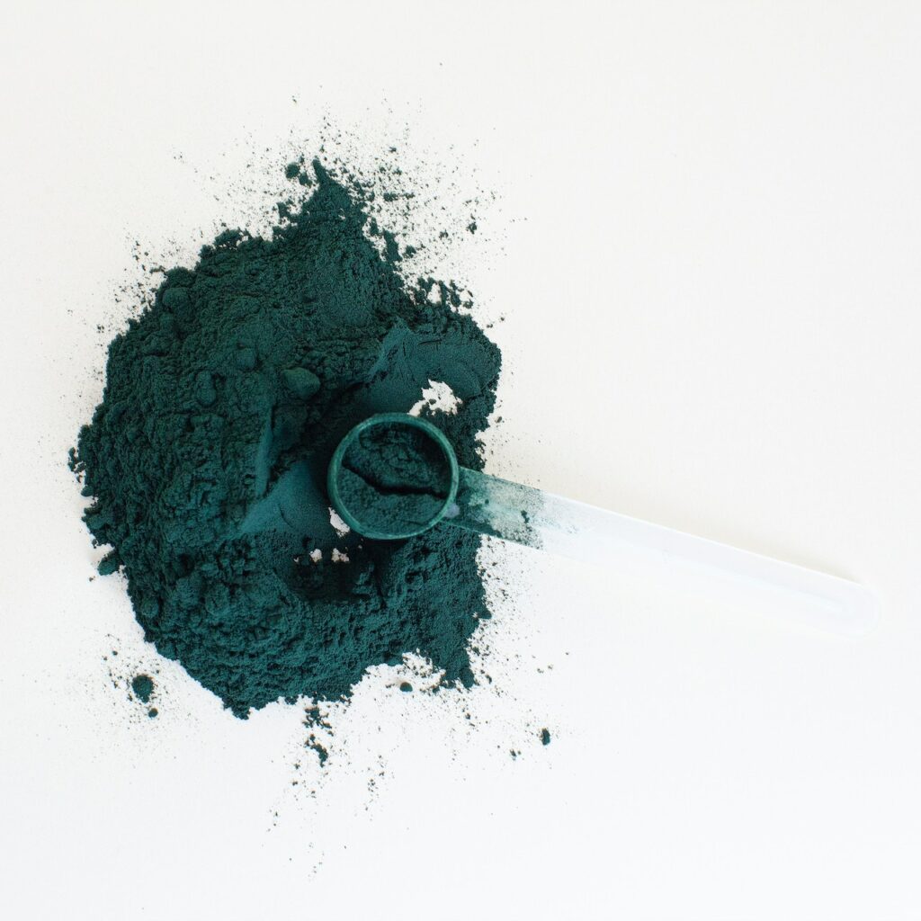 spiruline étalée